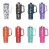 40oz Adventure Quencher Tumbler Thermos Vacuum Cups With Handle Stainless Steel Travel Water Cup Stay Ice Cold Car Coffee Mug