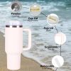 40oz V2 large capacity tumbler,  With Handle And Straw Lid