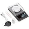 0.001g High Precision digital Carat Scale Medicinal Electronic Jewelry Scales Gold Germ Laboratory Balance milligram scale