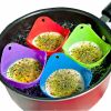 1pc Silicone Egg Cooker; Kitchen Cooking Tool 2.55x3.54inch