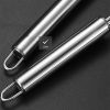 Stainless Steel Manual Potato Press;  Baby Food Masher;  Wavy Potato Press
